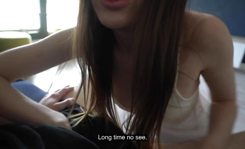 Sexy Brunette Teen Want To Try On Mini Dresses