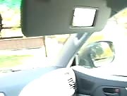 Big Boobs Babe Handjobing In The Car