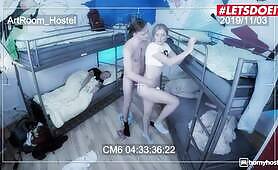 Horny Hostel Hot Ukrainian Blonde Slut Aria Logan
