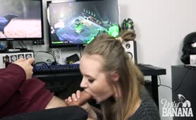 Miss Banana Takes Care About Big Dick