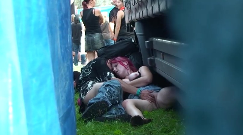 Czech Snooper Public Sex On Concert