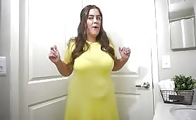Fat Brunette With Monster Boobs