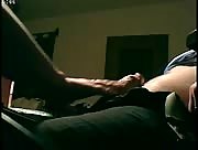 Big Cumshot While Jerked Off In His Fancy Chair