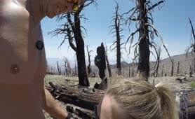 Public Fucking In Mountains With Sparks Go Wild
