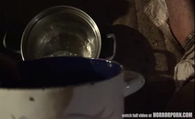 Horror Porn Girls In Cages Get Water And Food For Sex