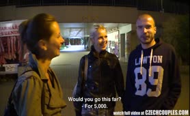 Czech Couples Two Real Couples Are Fucking On Public Place