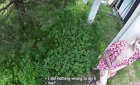 Sex In Nature With Hot Blonde Leah Meow