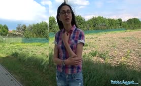Public Agent Hot Slim Babe With Small Tits Loves Public Sex