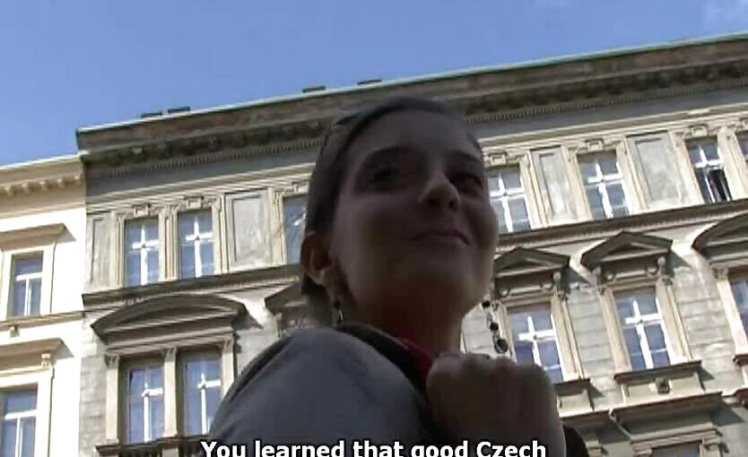 Hot Girl From Czech Streets 43 Lenka From The Theater