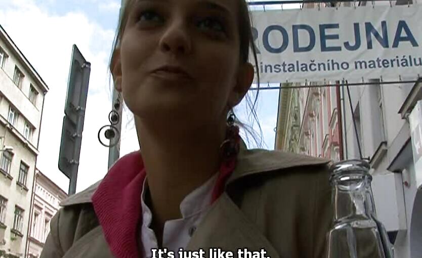 Hot Girl From Czech Streets 43 Lenka From The Theater