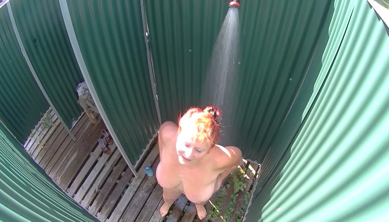 Czech Pool Old Czech Babe With Natural Huge Tits