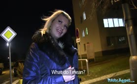 Public Agent Blonde Slut Is Really Hungry For Cock