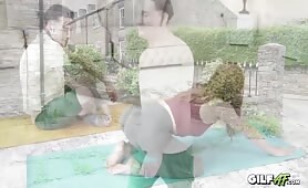 FIT Redhead Yoga GILF Lily GilfAF