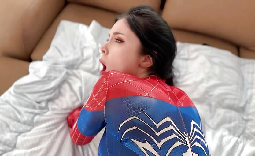 Sweetie Fox Passionate Spider Woman Vs Anal Fuck Lover Black Spider Girl