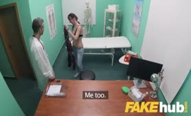 Fake Hospital Czech Brunette Babe Takes Care About Doctors Cock