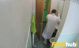 Fake Hospital Czech Brunette Babe Takes Care About Doctors Cock