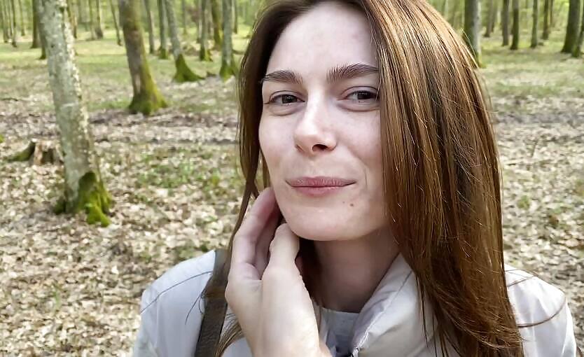 Fucking In Forest With Pretty Hot Amateur