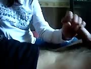 Homemade Amateur Jerks A Lucky Guy
