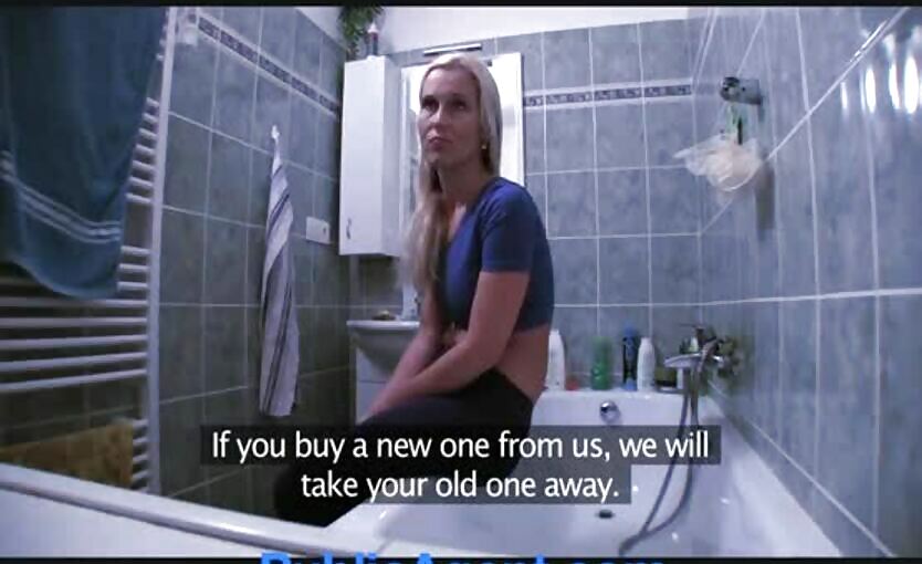 Publicagent Fit Young Babe Needs A Plumber