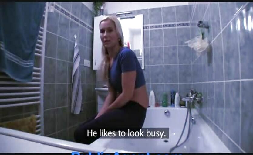 Publicagent Fit Young Babe Needs A Plumber